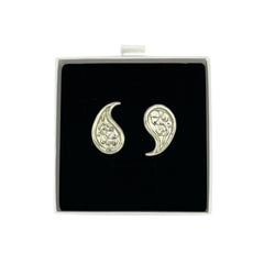 Angela Paisley Statement Earrings