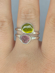 Jewel Tourmaline Ring Couplet